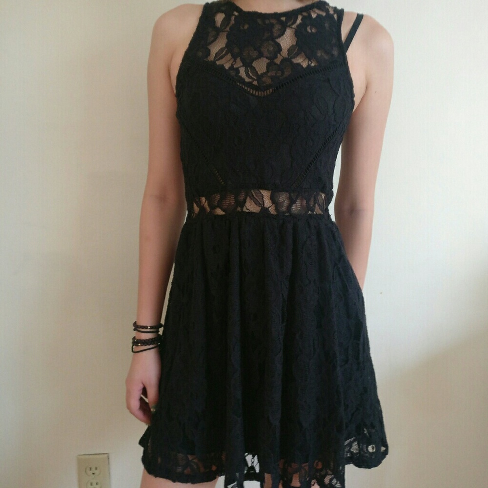 Lace Skater Dress